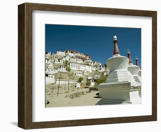 Thiksey Monastery, Thiksey, Ladakh, India-Anthony Asael-Framed Photographic Print