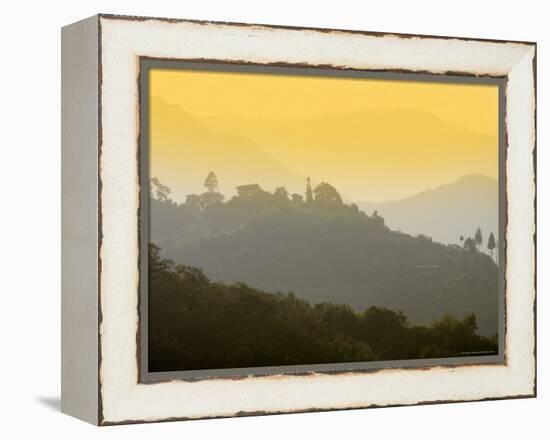 Thimphu Chhu (River) Valley, Bhutan, Himalayas, Asia-Angelo Cavalli-Framed Premier Image Canvas