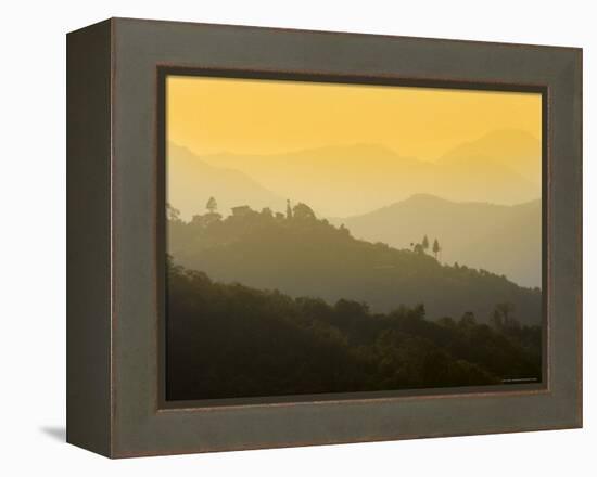 Thimphu Chhu (River) Valley, Bhutan-Angelo Cavalli-Framed Premier Image Canvas