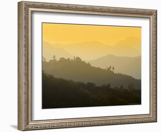 Thimphu Chhu (River) Valley, Bhutan-Angelo Cavalli-Framed Photographic Print