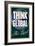 Think Global Act Local-null-Framed Premium Giclee Print