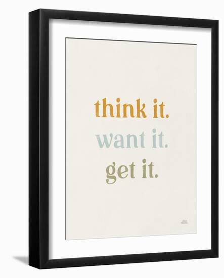 Think It Retro-Laura Marshall-Framed Art Print