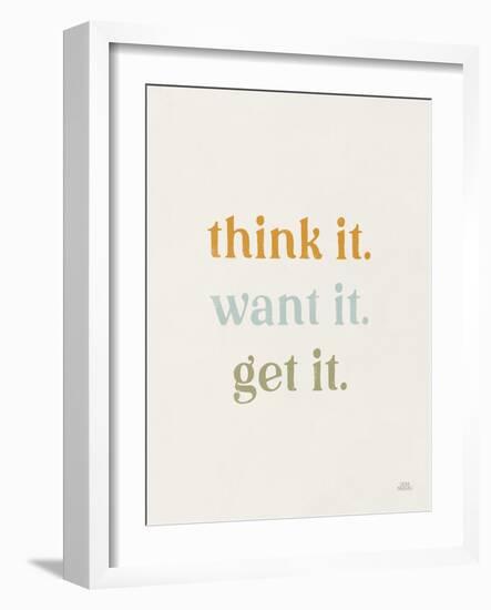 Think It Retro-Laura Marshall-Framed Art Print