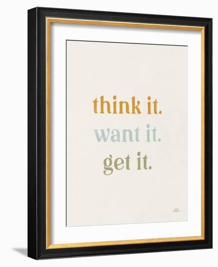 Think It Retro-Laura Marshall-Framed Art Print