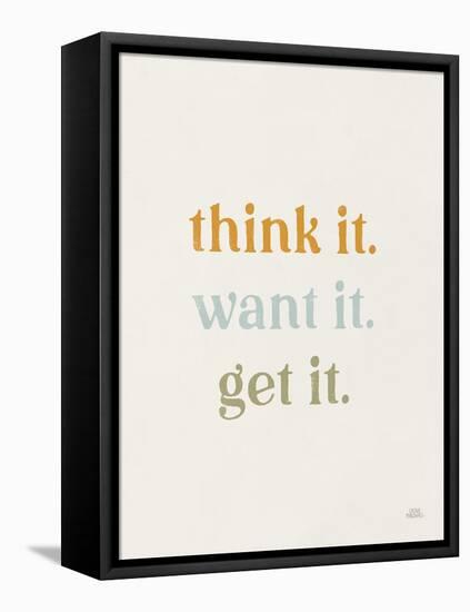 Think It Retro-Laura Marshall-Framed Stretched Canvas