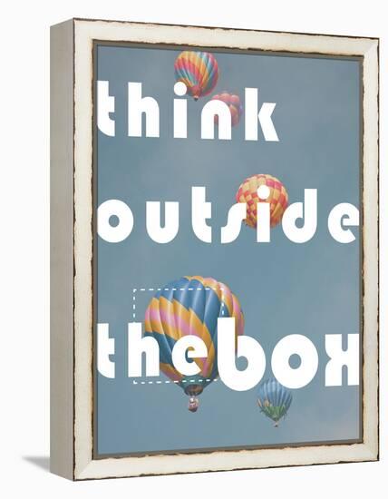 Think Outside the Box-Don Grall-Framed Stretched Canvas