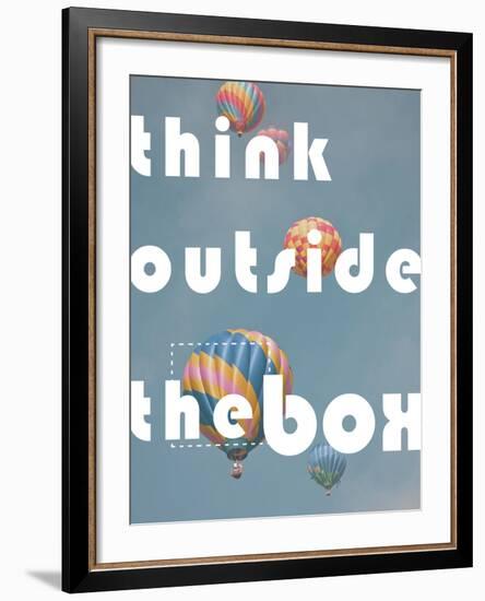 Think Outside the Box-Don Grall-Framed Art Print