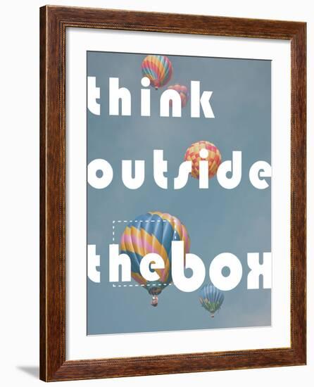 Think Outside the Box-Don Grall-Framed Art Print