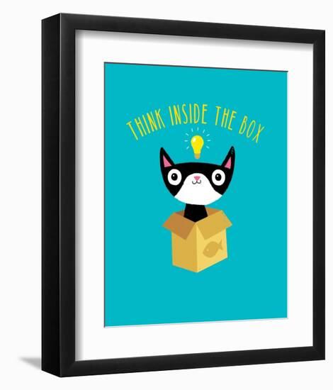 Think Outside the Box-Michael Buxton-Framed Art Print