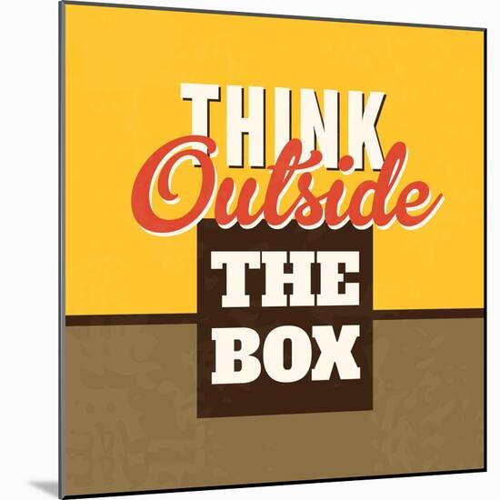 Think Outside the Box-Lorand Okos-Mounted Art Print