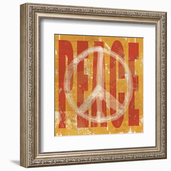 Think Peace-Erin Clark-Framed Art Print