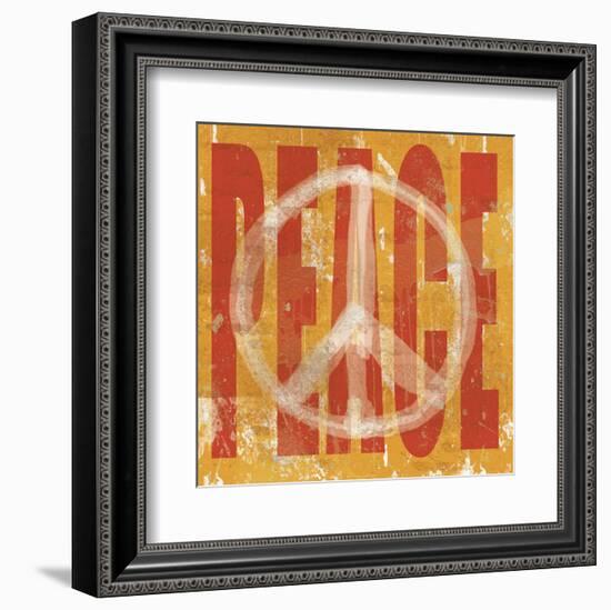 Think Peace-Erin Clark-Framed Art Print