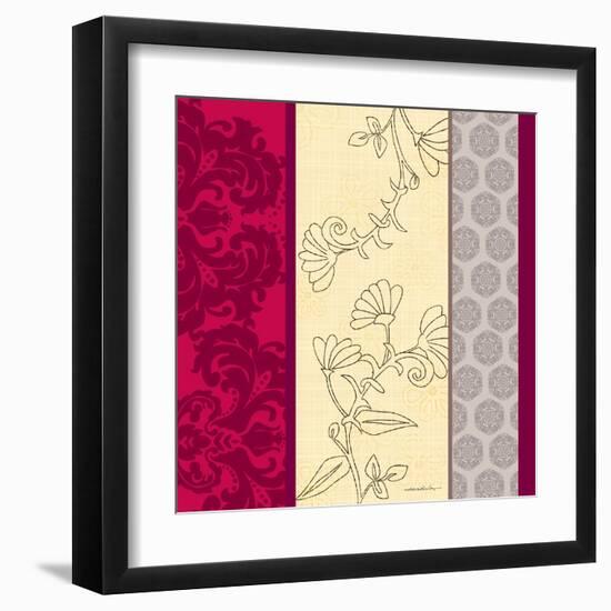 Think Pink I-Tandi Venter-Framed Art Print