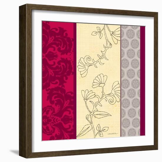 Think Pink I-Tandi Venter-Framed Art Print