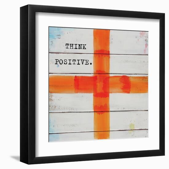Think Positive-Mimi Marie-Framed Art Print