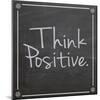 Think Positive-Lauren Gibbons-Mounted Art Print