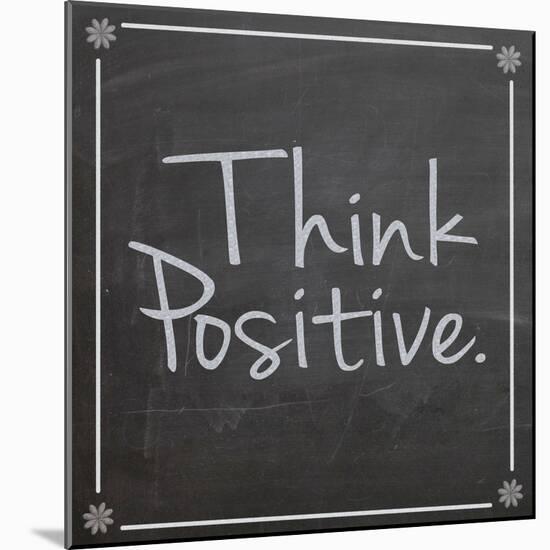 Think Positive-Lauren Gibbons-Mounted Art Print