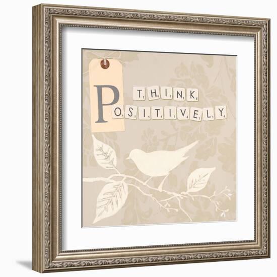 Think Positively-Marco Fabiano-Framed Art Print