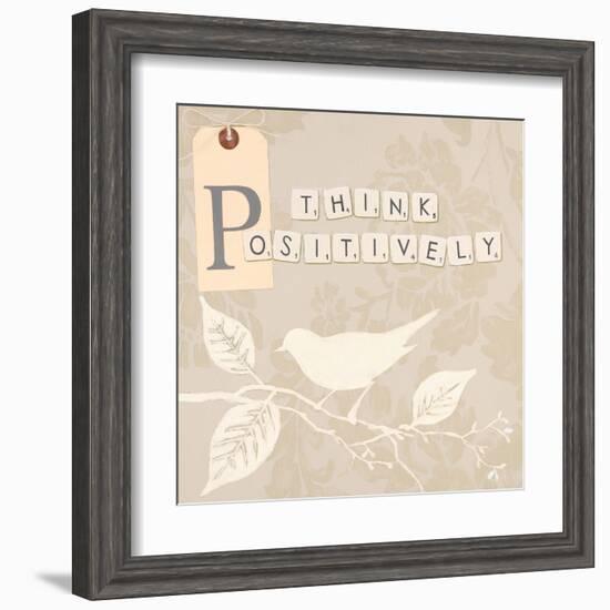 Think Positively-Marco Fabiano-Framed Art Print