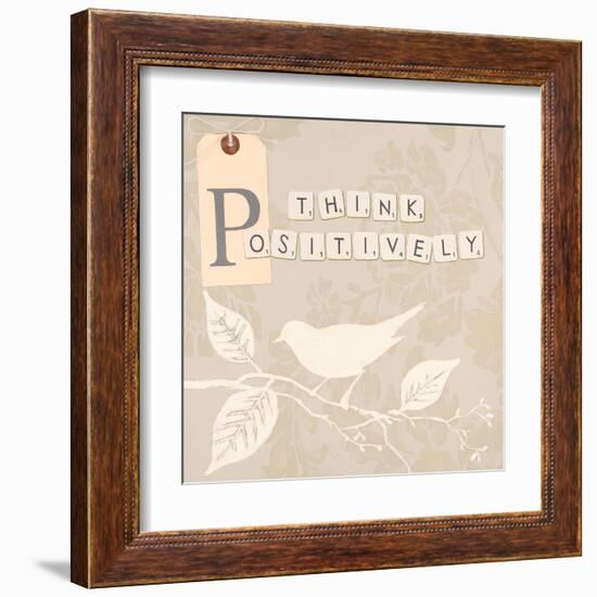 Think Positively-Marco Fabiano-Framed Art Print