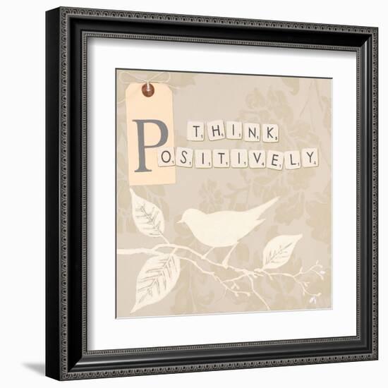 Think Positively-Marco Fabiano-Framed Art Print