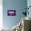 Think, Purple-null-Premium Giclee Print displayed on a wall