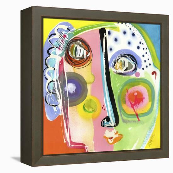 Think Too Much-Wyanne-Framed Premier Image Canvas