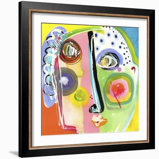 Think Too Much-Wyanne-Framed Giclee Print