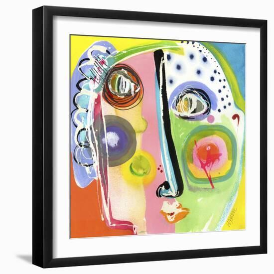 Think Too Much-Wyanne-Framed Giclee Print