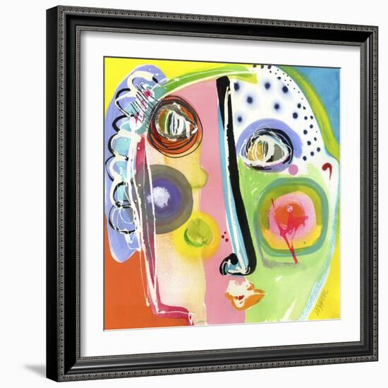 Think Too Much-Wyanne-Framed Giclee Print