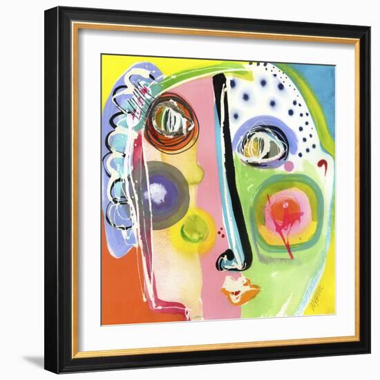 Think Too Much-Wyanne-Framed Giclee Print