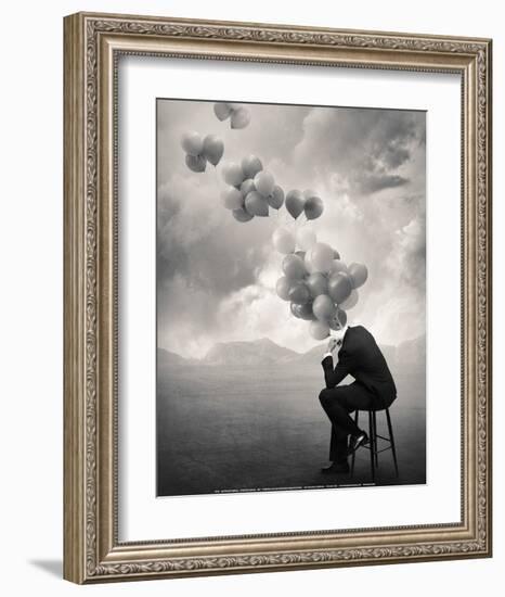 Think-Tommy Ingberg-Framed Art Print