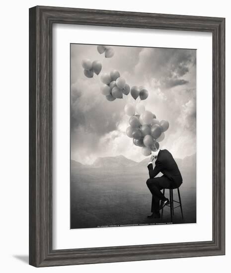 Think-Tommy Ingberg-Framed Art Print