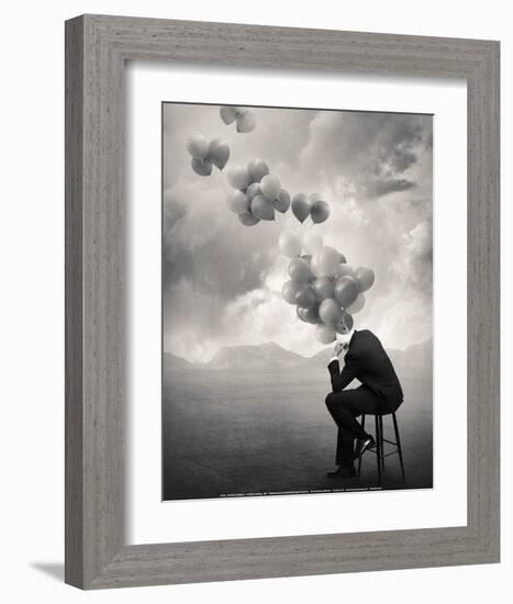 Think-Tommy Ingberg-Framed Art Print