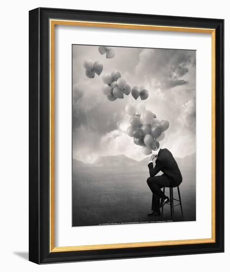 Think-Tommy Ingberg-Framed Art Print