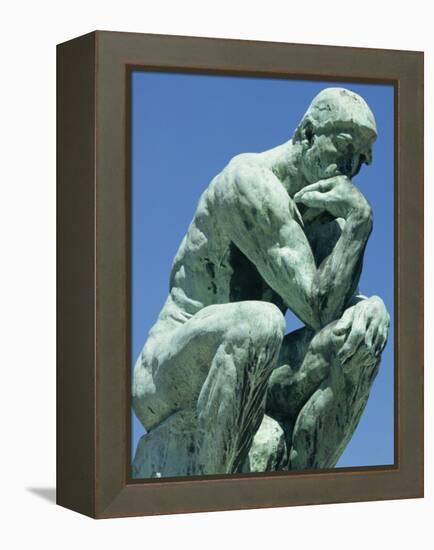 Thinker, by Rodin, Musee Rodin, Paris, France, Europe-Ken Gillham-Framed Premier Image Canvas
