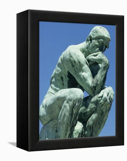 Thinker, by Rodin, Musee Rodin, Paris, France, Europe-Ken Gillham-Framed Premier Image Canvas