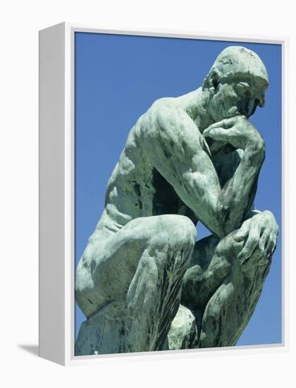 Thinker, by Rodin, Musee Rodin, Paris, France, Europe-Ken Gillham-Framed Premier Image Canvas