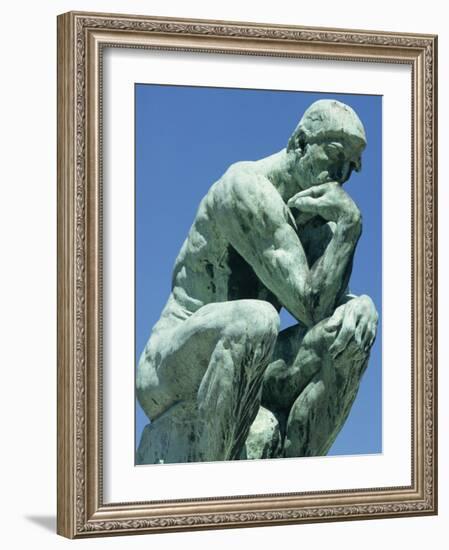 Thinker, by Rodin, Musee Rodin, Paris, France, Europe-Ken Gillham-Framed Photographic Print