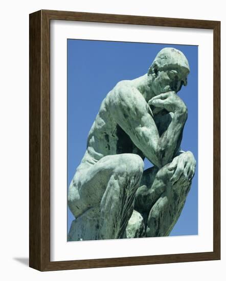 Thinker, by Rodin, Musee Rodin, Paris, France, Europe-Ken Gillham-Framed Photographic Print