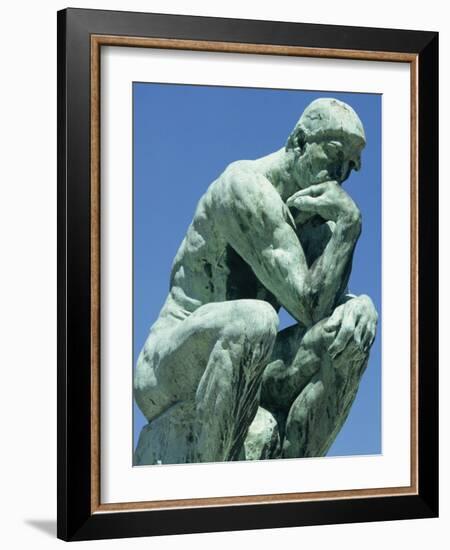 Thinker, by Rodin, Musee Rodin, Paris, France, Europe-Ken Gillham-Framed Photographic Print