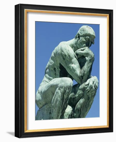 Thinker, by Rodin, Musee Rodin, Paris, France, Europe-Ken Gillham-Framed Photographic Print