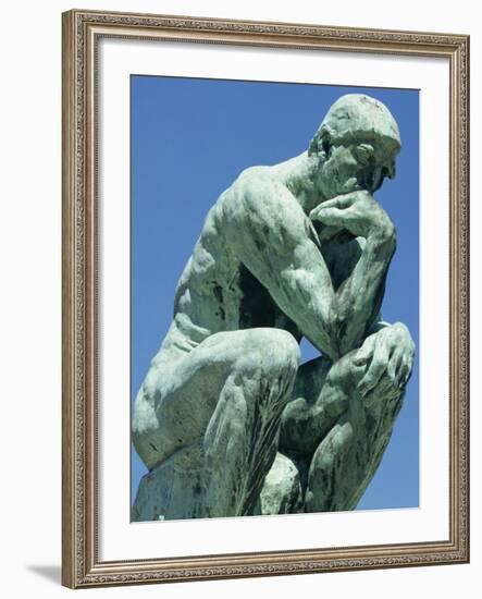 Thinker, by Rodin, Musee Rodin, Paris, France, Europe-Ken Gillham-Framed Photographic Print