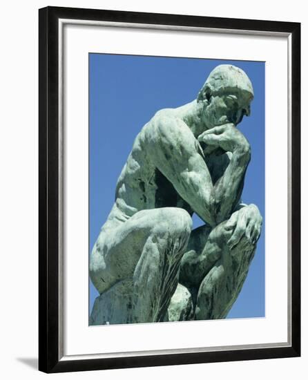 Thinker, by Rodin, Musee Rodin, Paris, France, Europe-Ken Gillham-Framed Photographic Print