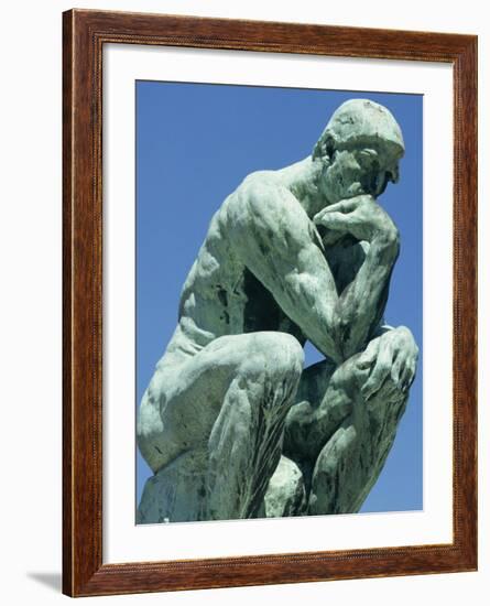 Thinker, by Rodin, Musee Rodin, Paris, France, Europe-Ken Gillham-Framed Photographic Print