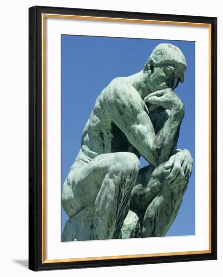 Thinker, by Rodin, Musee Rodin, Paris, France, Europe-Ken Gillham-Framed Photographic Print