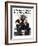 "Thinking of the Girl Back Home" Saturday Evening Post Cover, January 18,1919-Norman Rockwell-Framed Giclee Print