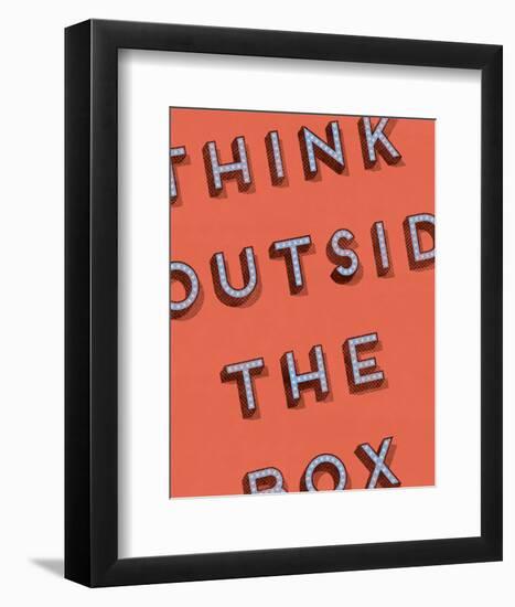 Thinking Outside the Box-null-Framed Giclee Print