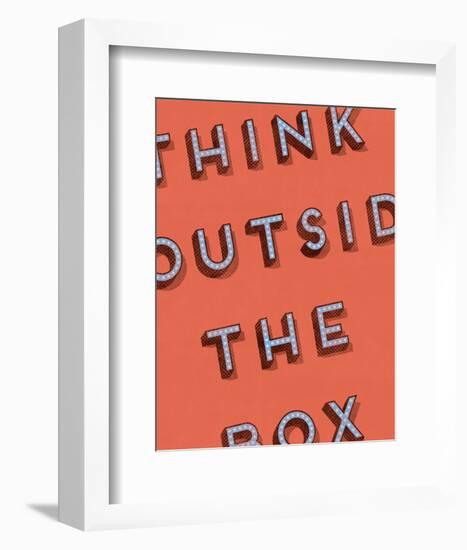 Thinking Outside the Box-null-Framed Giclee Print