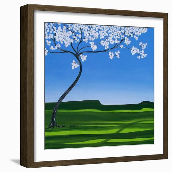 Thinking Spring-Herb Dickinson-Framed Photographic Print